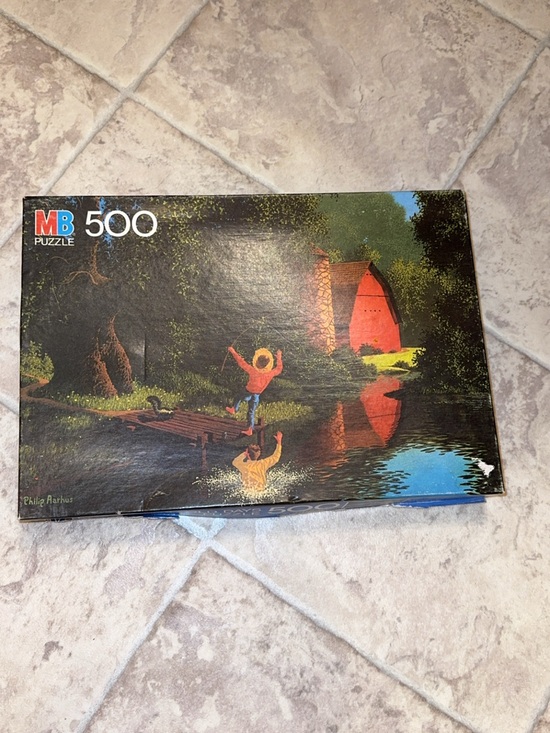 Milton Bradley Other - VTG Vintage 1975 Milton Bradley Jigsaw Puzzle “Good Old Days – Watch Out”